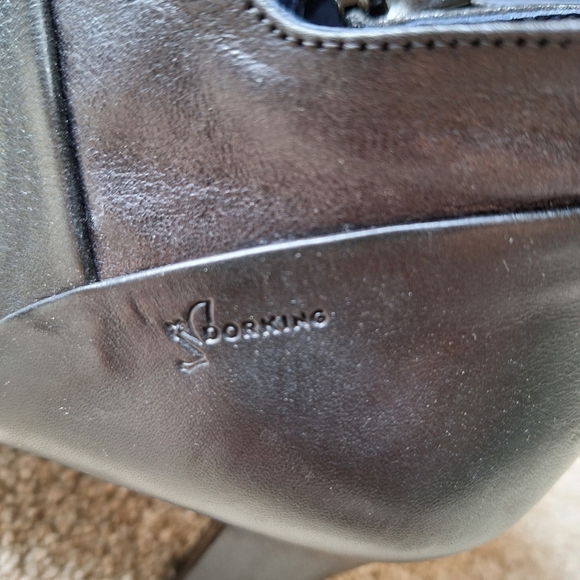 Dorking by Fluchos Womens Black Leather Booties. Size 39 (8) - Picture 5 of 9